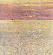 Childe Hassam Sunset at Sea Germany oil painting artist